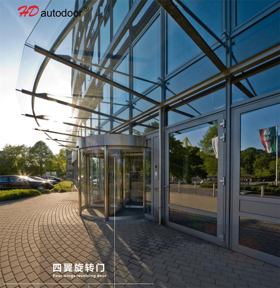 兩翼、三翼、四翼旋轉(zhuǎn)門：青島恒達(dá)自動(dòng)門(圖5)